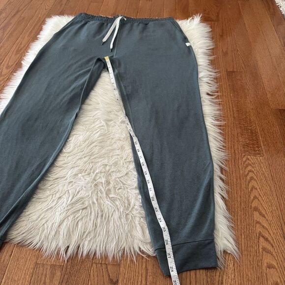Vuori Performance Joggers Womens Large DreamKnit Green High Rise Yoga Athleisure - Picture 9 of 10